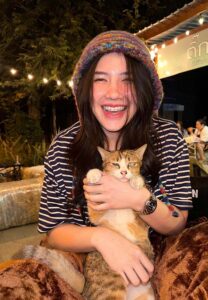 แนน-วริศรา-แมว