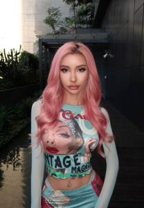 pinkyfoxi-ผมชมพู pinkyfoxi