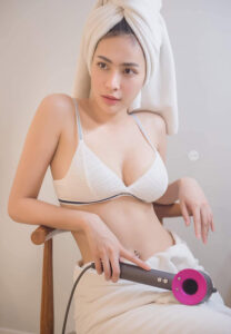 น้องรวงข้าว-เป่าผม